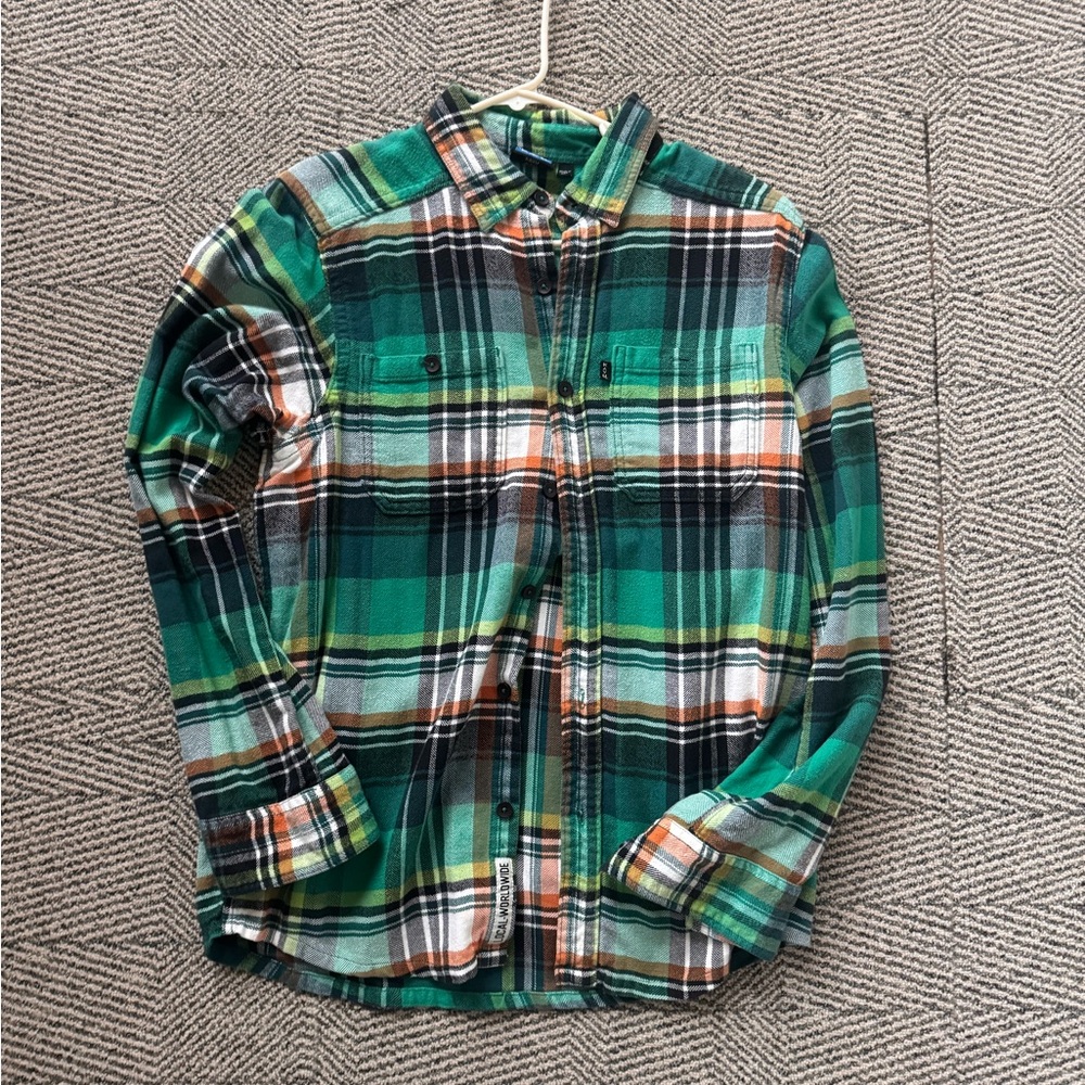Kavu Multicolor Plaid Men's Shirt